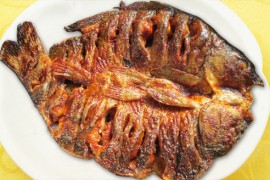 榨菜烤鲜鱼的做法-杭州烤鱼培训