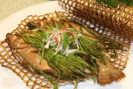 竹夹鲈鱼的做法-杭州烤鱼培训